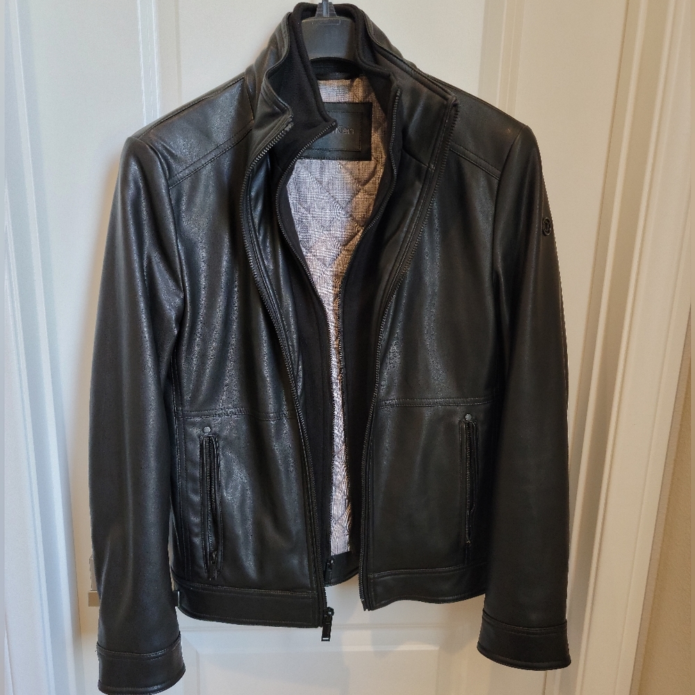 Mens Calvin Klein Jacket, Black, Extra Small
